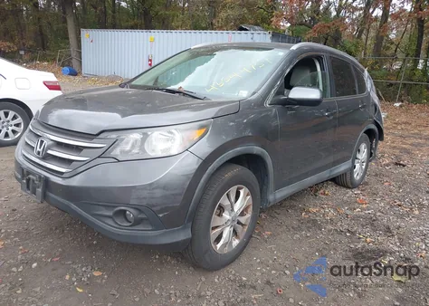 2013 Honda Cr-V Ex-L z USA, uszkodzony, nr VIN 2HKRM4H77DH644804
